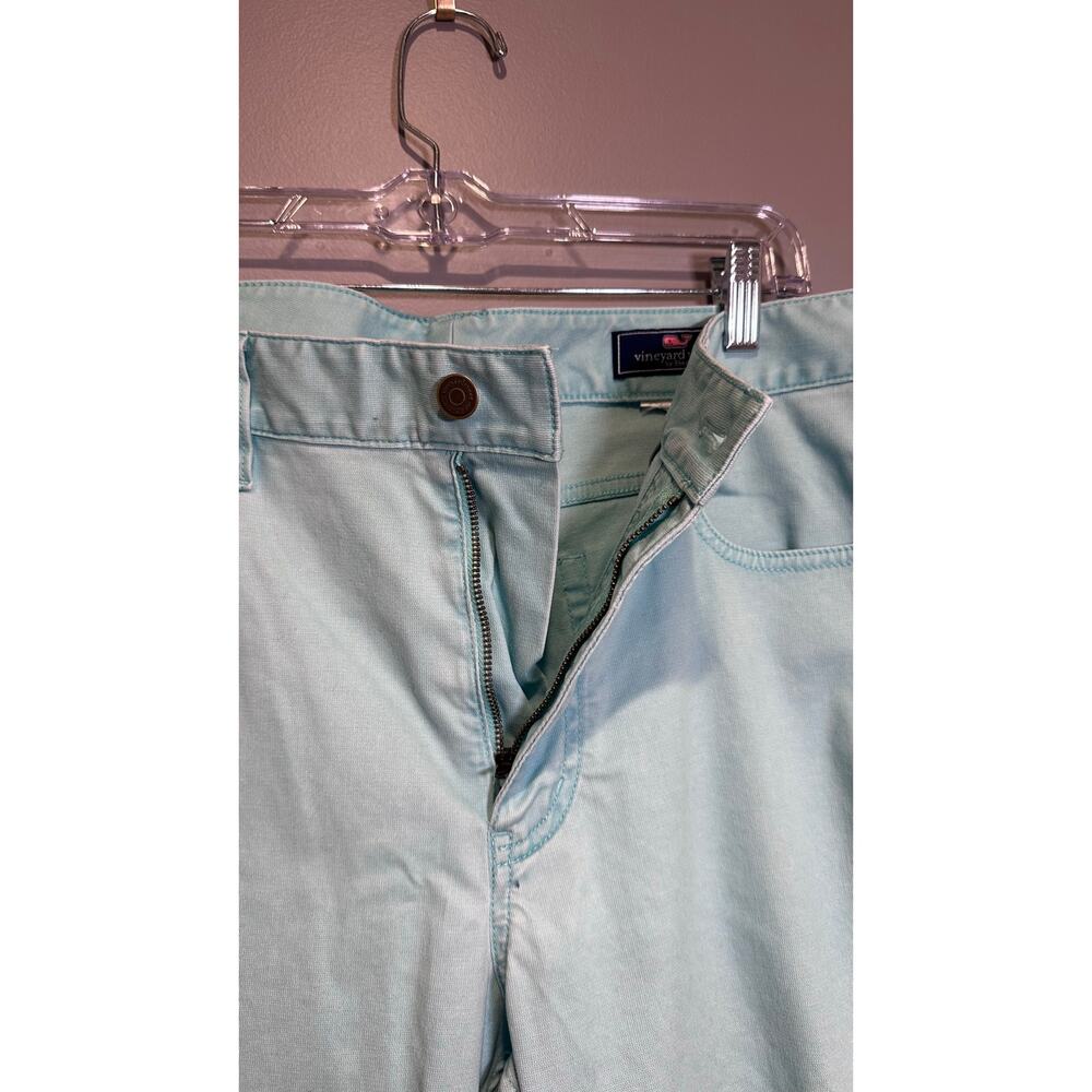 Vineyard Vines Men's Canvas Pants 34x32 Straight Leg Chino Light Blue - Picture 6 of 12
